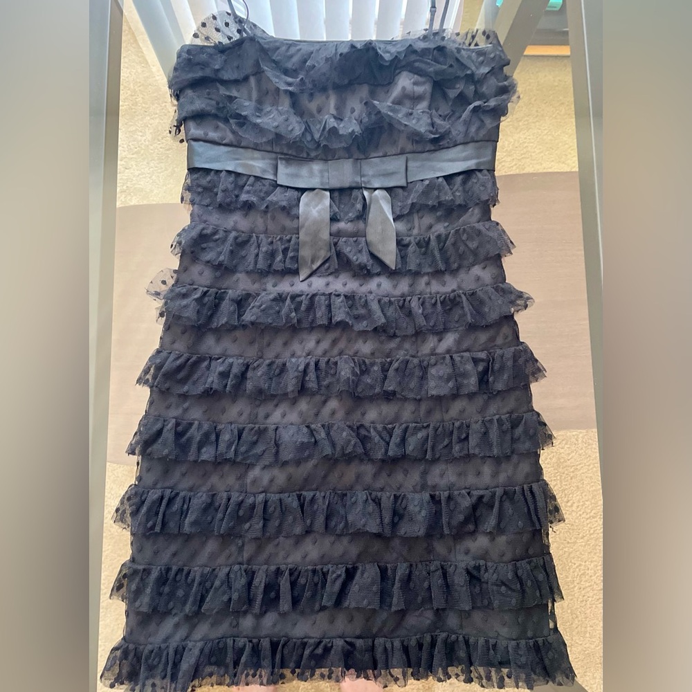 Betsey Johnson Black Evening Dress